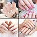 Makartt Dual -ended Nail Rhinestone Picker Beads Picker Dotting Pen Wax Pen With acrylic Handle Manicure Nail Art Tool-Pink