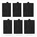 6 Pack Refrigerator Air Filters Replacement, replaces for SCPUREAIR2PK,EAFCBF PAULTRA 242047801, 242047804