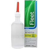 Fleet Laxative Saline Extra Enema for Adult Constipation, 7.8 fl oz Bottle (2 Pack)