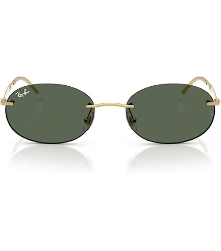 Amazon.com: Ray-Ban Unisex RB3547 Oval Oval Sunglasses, Black/Dark
