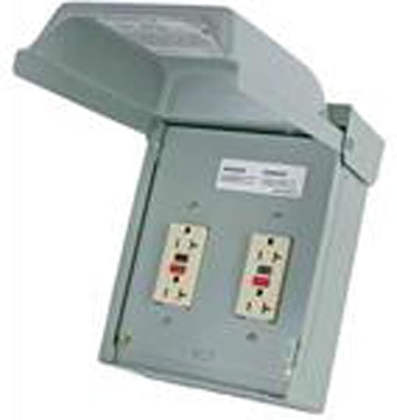 Midwest U011010 Unmetered Overhead Feed Heavy Duty Pedestal Power