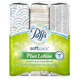 Puffs Plus Lotion Facial Tissues 96 2-PLY, 3 count