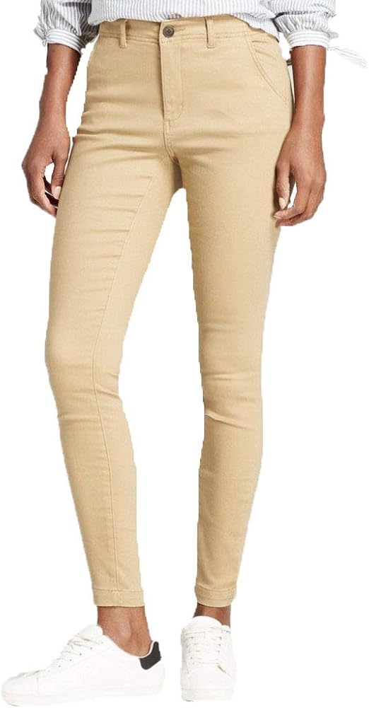 women's slim fit chino pants