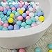 Wonder Space Deluxe Kids Round Ball Pit, Premium Handmade Kiddie Balls Pool, Soft Indoor Outdoor Nursery Baby Playpen, Ideal Gift Play Toy for Children Toddler Infant Boys and Girls (Off-White)
