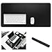 Yikda Dual-Sided leather mouse pad desk mat, PU Leather Desk pad Large Mouse pad, Waterproof Desk Mat for Desktop （31
