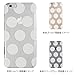ESR Beat Series Hard Phone Case, Clear Polka Dots