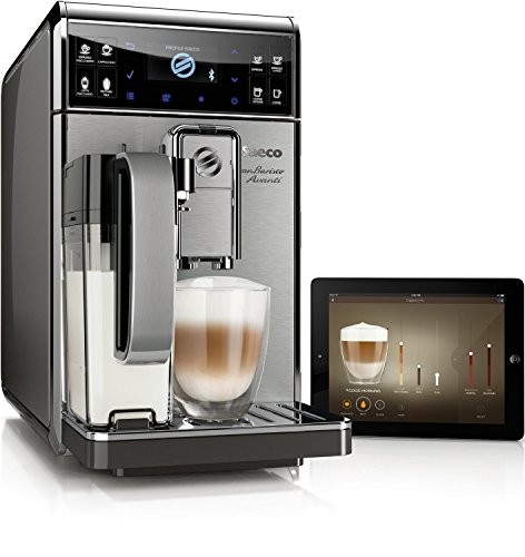 Saeco-HD897701-GranBaristo-Avanti-Kaffeevollautomat-AquaClean-Appsteuerung-integrierte-Milchkaraffe-silber