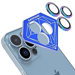 KINGXBAR 3PCS Sapphire Camera Lens Protector for