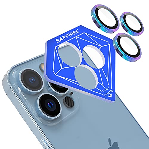 KINGXBAR 3PCS Sapphire Camera Lens Protector for