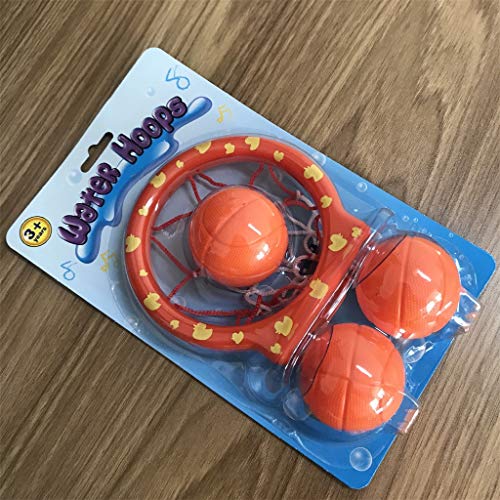 ☀ Dergo ☀Bath Basketball ，Kids Bath Basketball Hoop Ball Bathtub Shooting Shower Water Play Game Pool Toys - Thumbnail 6