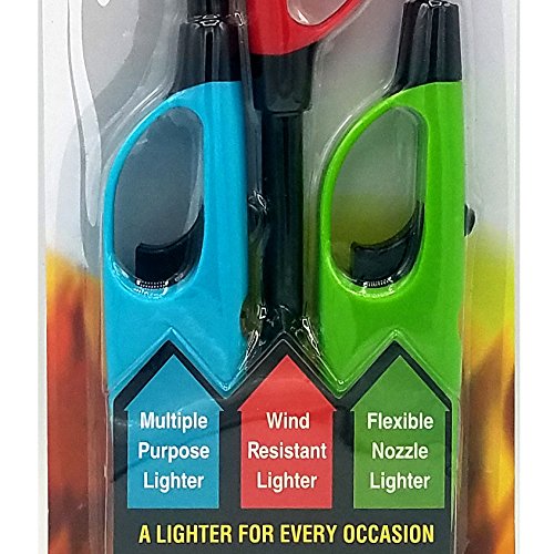 Elite Brands USA Long Reach Flexible Wand Windproof Multi Purpose