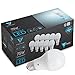 Triangle Bulbs (Pack of 10) LED Dimmable 12 Watt A19 LED Bulb, 1055 Lumens Daylight (5000K) 75 Watt Incandescent Light Bulb Replacement