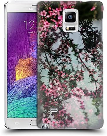 Official Elena Kulikova Pink Blossoms Radiant Hard Back Case for Samsung Galaxy Note 4