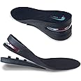 Height Increase Shoe Insoles with Air Cushion (2 Layers (2" UP), (Men's 7-11))