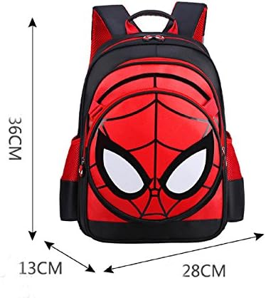 SWHRIOPD Spiderman Little Kids Toddler Backpack School Student Backpack Lunch Boxes Carry Bag