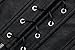 Charmian Women's Renaissance Lace Up Steampunk Vintage Boned Bustier Corset Top with Garters Black Large