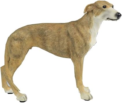 Decoración de Estatua de Galgo, simulación de Resina Modelo de Perro