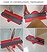 Plastic Contour Gauge, 10 Inch Profile Gauge Measure Ruler Contour Duplicator (Red)