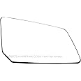 Dasbecan Right Passenger Side Mirror Glasses Assembly with Plastic Backing Plate Heated Glass Compatible With GMC Acadia Chevy Traverse Saturn Outlook Replaces 15951928 30223 80223