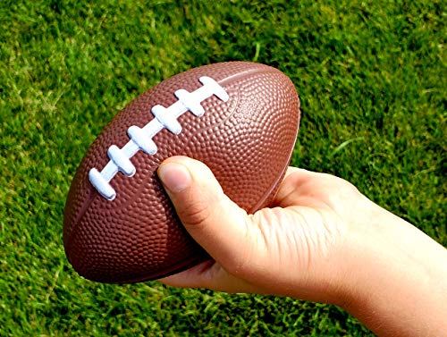 LMC Foam Footballs Brown White Black 3 Pack 4.75 Inches - Thumbnail 5