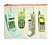 Blue Q Cell Phone Zipper Pouch
