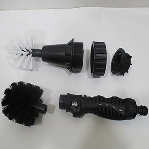 Wheel Brush, Premium Water-Powered Turbine for Rims, Engines, Bikes, Equipment, Furniture etc Rim Tire Detail Brush