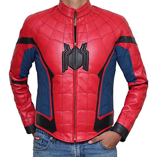 Spider man Homecoming New Leather Jacket