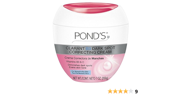 ponds black cream