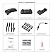 RC Quadcopter Drone with 2 Batteries 2.0MP Camera Live Video Foldable Arms Pocket Mini Drone for Beginners 2.4G 6-Axis Headless Mode RTF Helicopter