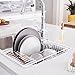 Better Houseware 1423/W White Adjustable Over-the-Sink Dish Drainer