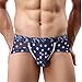 Voberry HP95(TM) Men Transparent Ultra-Thin Breathable Big Underwear Sexy Bikinis Briefs (XL, C)