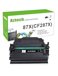 Aztech - Cartucho de tóner compatible con HP CF287X 87X