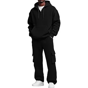 Vividcrate Men’s Track Suits 2 Piece Set Full Zip Tracksuit Sweatsuit Long Sleeve Jogging Athletic Casual Warm Up