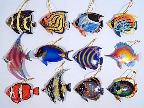 tropical fish ornaments