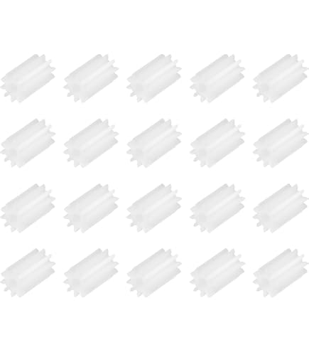 20 Pack 10 Teeth Plastic Gears Odel 102A Reduction Gear Plastic Wor...
