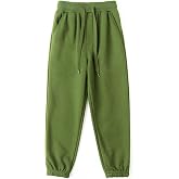 KISBINI Little Boys Cotton Sweatpant Elastic Sport Pant for Children