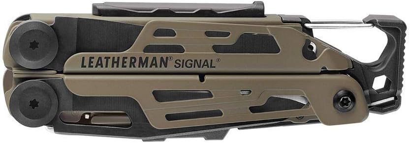 Leatherman Signal Multi-Tool - 19 Tools for Camping & Survival, Brown - Image 4