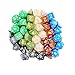 Outee 6 x 7 (42 Pieces) Polyhedral Dice Xmas Gift for Dungeons and Dragons DND RPG MTG D20 D12 D10(00-90 and 0-9) D8 D4 Table Games