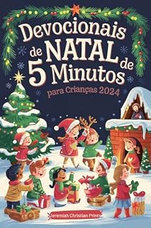 Livro Devocionais de Natal de 5 minutos para crianças 2024: Uma jornada inspiradora de 31 dias para crianças, além de jogos familiares Winter Wonder e momentos de união