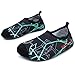 L-RUN Children's Aqua Socks Water Shoes Outdoor Sports Shoes Green M US 2.5-3.5=EU 34-35