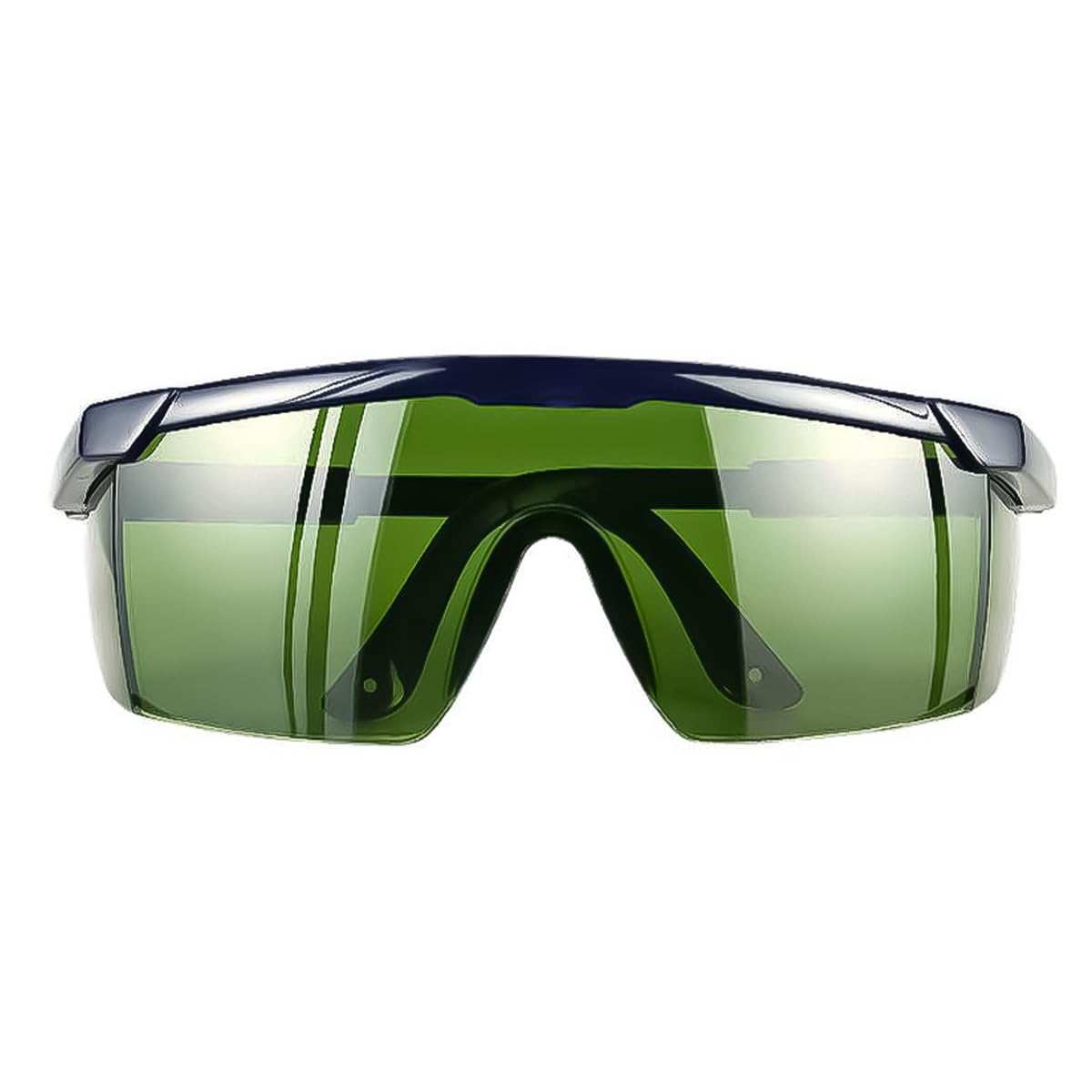 Alnicov Laser Safety Glasses, Green, Ergonomic Design, Impact Resistant, Broad Spectrum UV Protection, Welding Safety Glasses, Comes with Case and Cleaning Cloth