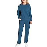 Weintee Women's Petite Sweatsuits for Elderly Jogging Suits Petite Length Lounge Sets