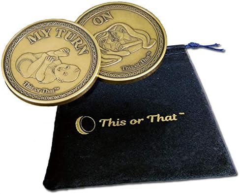 Uniporium This or That Original Diaper Changing & Couples Therapy Decision Making Coins | Don’t Fight Just Flip