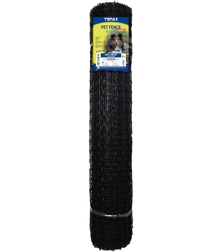 Amazon.com : Tenax 2A140075 Pet Fence Select Pet Fence, Black, 4