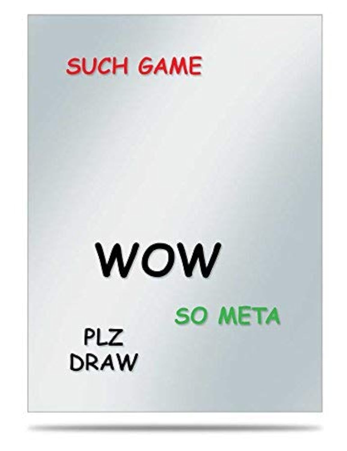 Ultra Pro SLEEVES Covers 'WOW' Doge 50 C100 Card Game