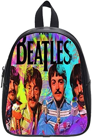 Large Size The Beatles Printing Shoulders Backpack Custom High School Students Backpack for Travel or Party