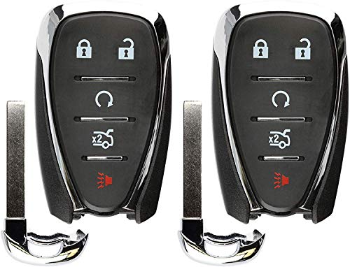 image for KeylessOption Keyless Entry Remote Smart Car Prox Key Fob for Chevy Ca