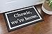 FloorMatShop Star Wars Chewie We're Home Funny Novelty Carpet Nylon Indoor Welcome Entrance Mat Approx. 2' x 3' Surged Edge Made in The USA