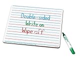 Lakeshore Double-Sided Learn to Print Write & Wipe Board