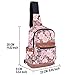 Canvas Sling Bag,Small Backpack with Crossbody Strap for Travel Camping School